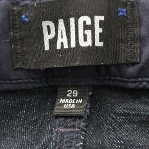 Paige Skyline Ankle Peg Jeans - straightleg